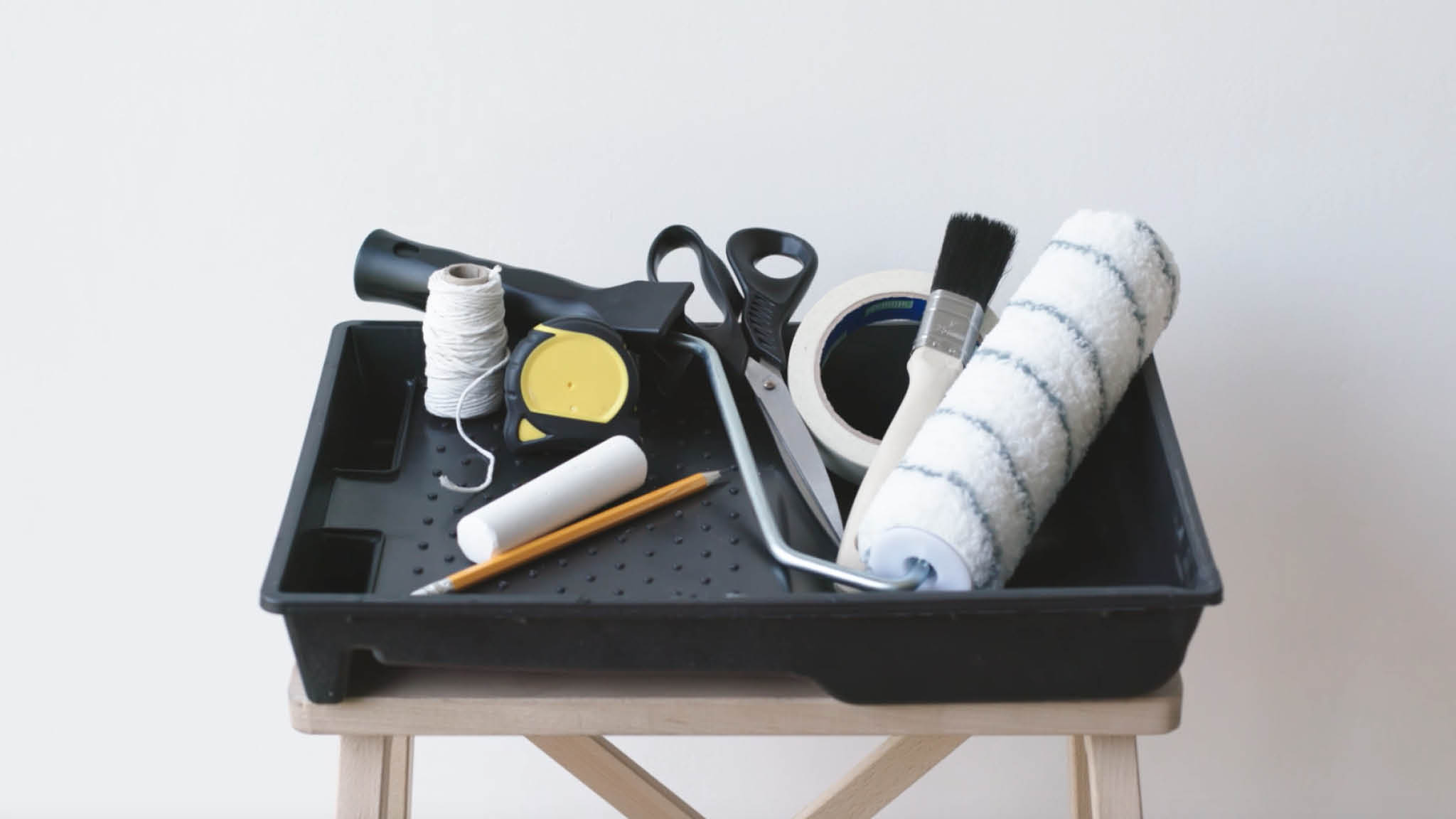 Matériel requis pour peindre une ligne floue Les outils de base dont vous avez besoin pour peindre une ligne floue