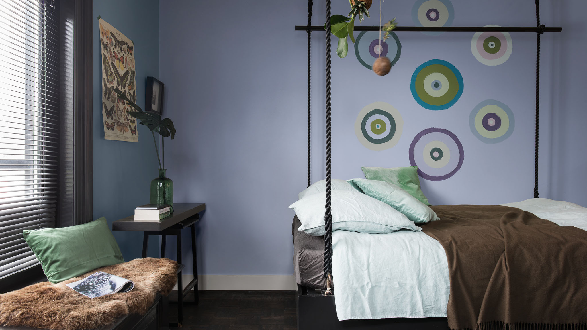 Des murs tout en formes Essayez-vous aux formes créatives sur les murs de la chambre de votre ado