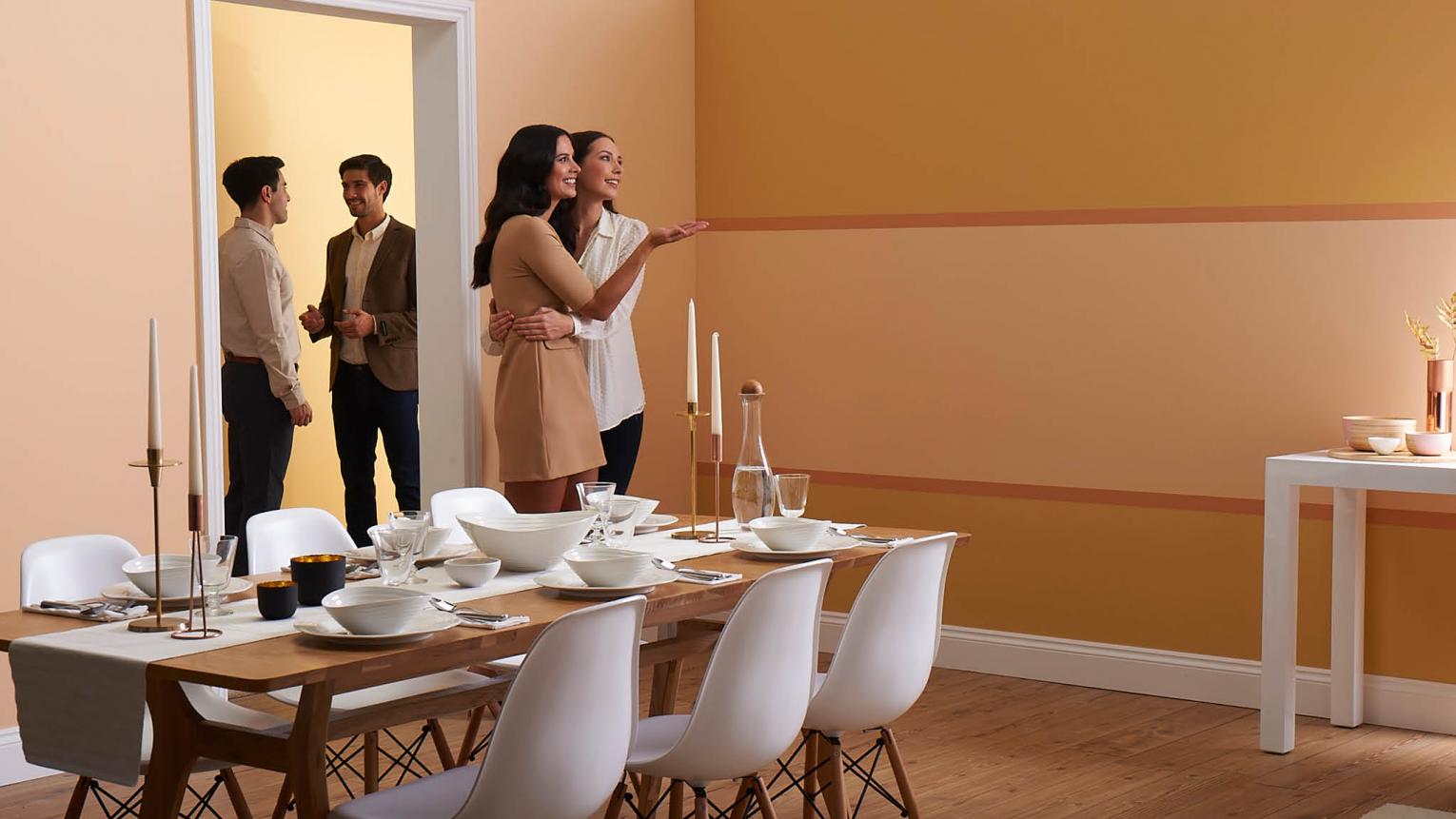 Peinture Pour Meuble De Salle A Manger 7 Idees Incroyables De Couleurs De Salle A Manger Pour Impressionner Vos Convives Peintures D Interieur Et D Exterieur Idees Deco Astral Batiment Morocco