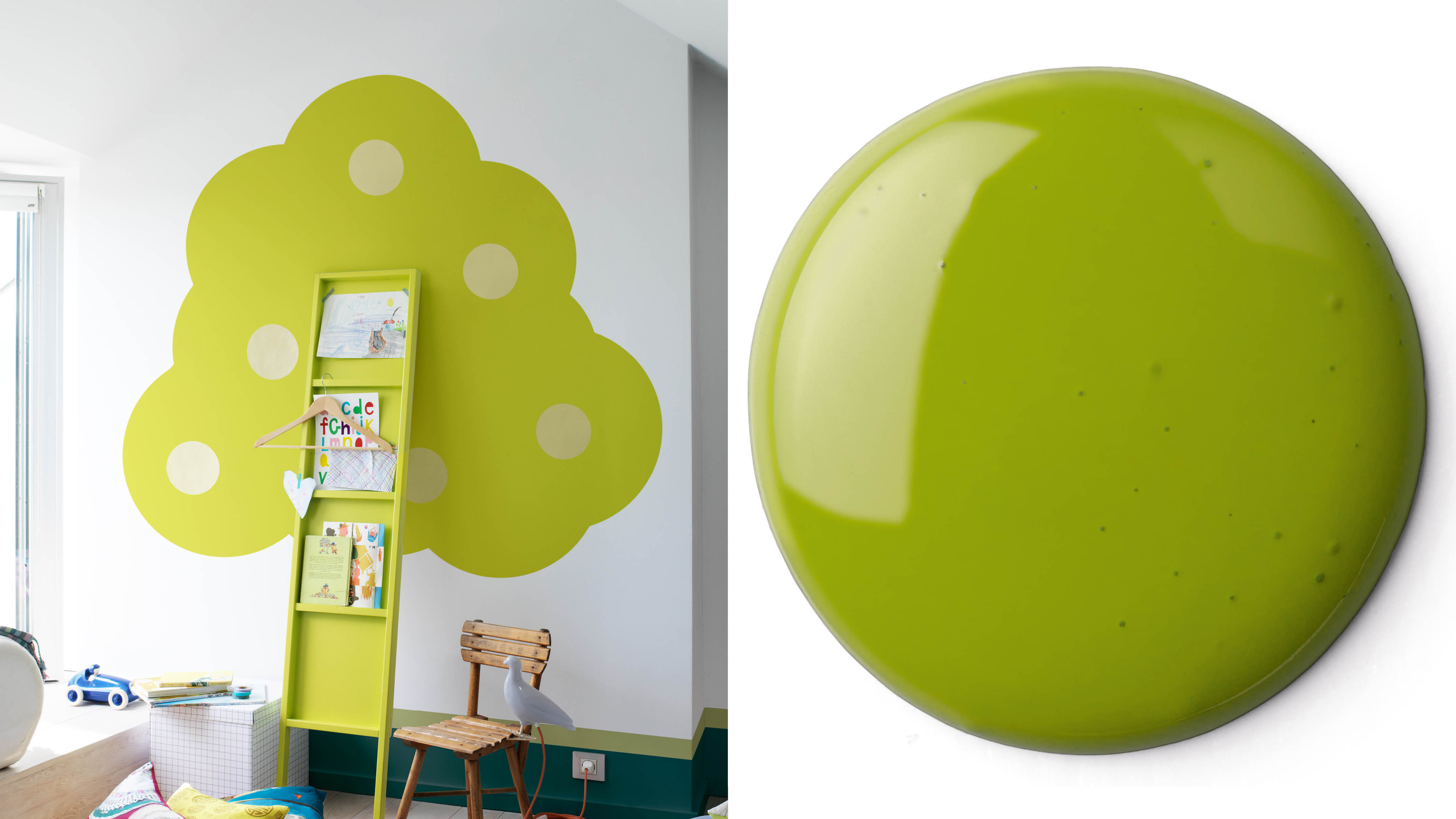 Une chambre de bébé inspirée de la nature Apportez une touche de verdure en choisissant une décoration sur le thème de la nature ou de la forêt pour la chambre de votre bébé.